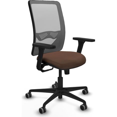 Silla de oficina piqueras y crespo Zulema gris malla nylon (1/2)