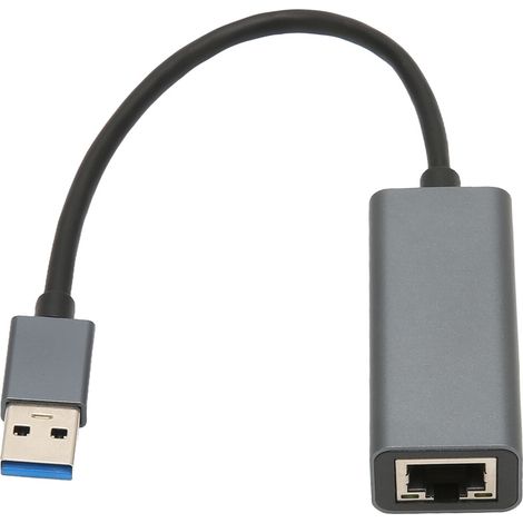 El convertidor de red RJ45 ofrece conectividad ultrarrápida, un adaptador Ethernet USB, una actualización de puerto Gigabit Ethernet, compatibilidad automática con MDIX, función de activación y transm