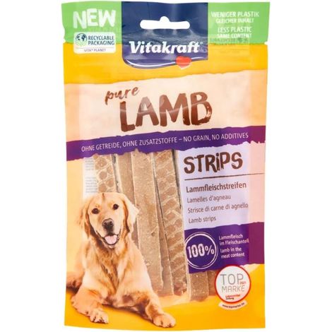 lamb strisce con carne di agnello 80 gr. - vitakraft
