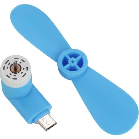 Ventilateur USB Portatif Ultra Silencieux pour Smartphones OTG (1/5)