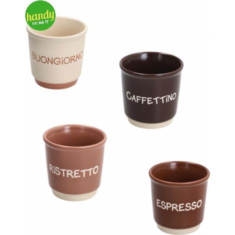 Bicchierino caffè Tognana Barista 100 cc colori assortiti (1/5)