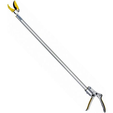 Lem Select – Echenilloir aluminium 900 mm – Manche orientable 180° – Lame en acier SK-5 avec revêtement téflon – Système coupe et retient