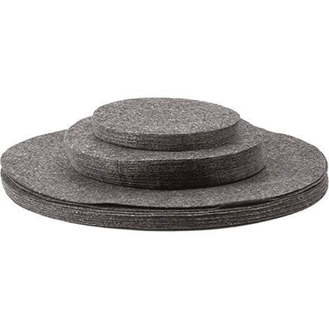 Lot de 24 Protège-casseroles en feutre Vaisselle en feutre Protège-casseroles ronds en feutre Protège-casseroles Protection de casseroles Protection d'empilage Protection de casseroles multi-formats p (1/5)