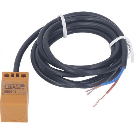 Quadratischer NPN-Induktionssensor, 2-Draht-Öffner, 5 mm, Metallerkennung, Näherungsschalter 10–30 V DC (1/5)