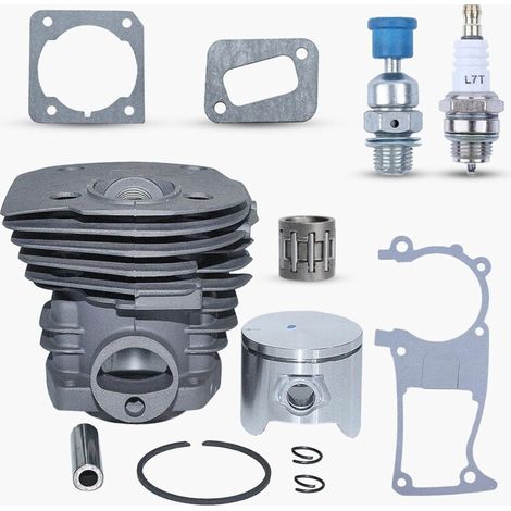 Kit de válvula de compresión de junta de pistón de cilindro de 44 mm para motor de motosierra 350, 346, 351 y 353. (1/5)