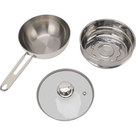 Pentola con cestello per la cottura a vapore in acciaio inox 316, padella antiaderente, pentola per noodles, manico antiscottatura per cucinare. (1/5)