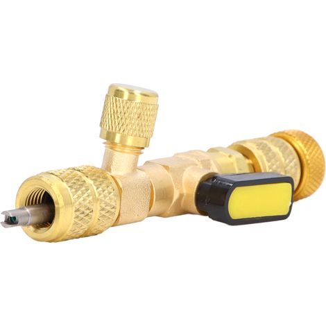 Kit d'outils de démontage et d'installation d'obus de valve en laiton pour ports de 1/4 po et 5/16 po (1/5)