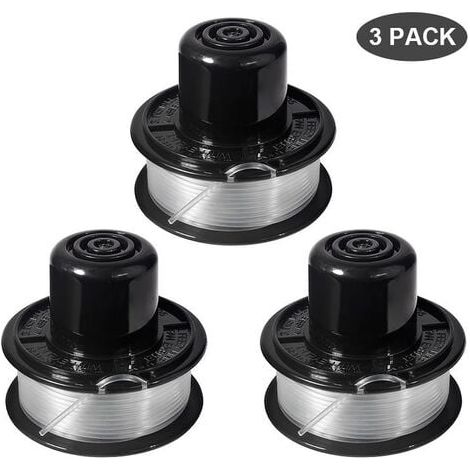 Aiperq BLACK+DECKER Bobine et fil de rechange pour modèles GL250/GL310/GL360 11M x 1.6MM (1/4)