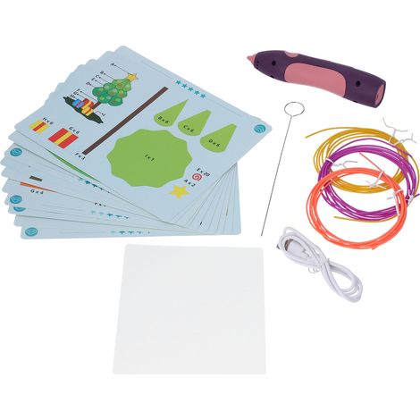 Stylo 3D sans Fil à Basse Température avec Charge USB pour Enfants et Ados - Stylo d'Impression 3D (1/5)