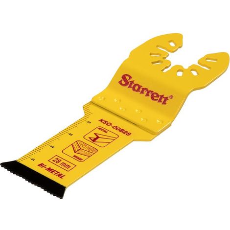 Starrett KSO-00B28 Plunge Bi-metal Oscillating Blade 50 x 28mm x 18 TPI STRKSO00B28