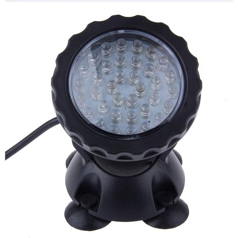 36 LED-Unterwasserleuchte mit farbwechselnden Strahlern für Aquarium, Gartenteich, Swimmingpool und Fischbecken