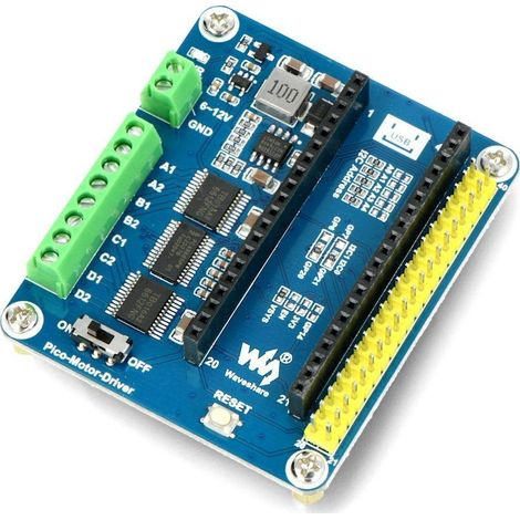 Modulo di controllo motore waveshare TB6612FNG 6V-12V PWM 12 bit