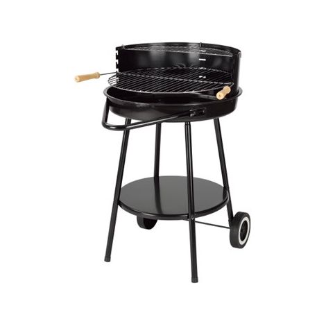 Rundgrill Highland schwarz, Grillfläche 48,5 cm Ø