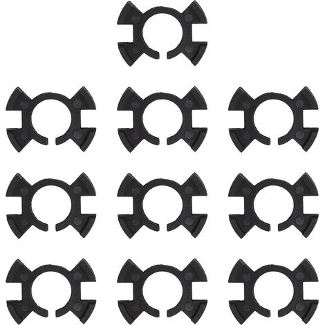 10 Socles d'ampoules de phare, base adaptateur robuste et résistante à la corrosion, installation facile, durable et solide. (1/5)