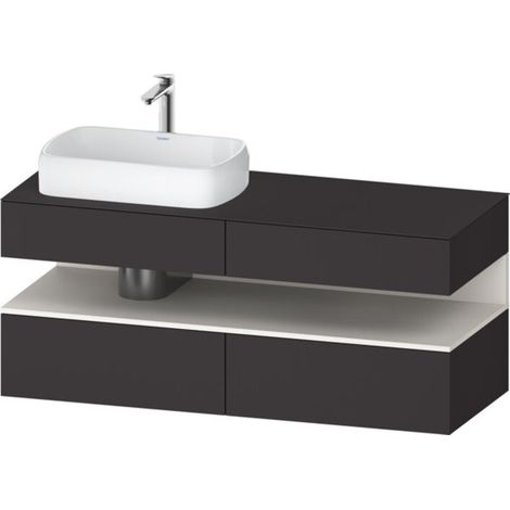 Duravit Collection One Konsolenwaschtischunterbau, 2 Auszüge, 2 (1/2)