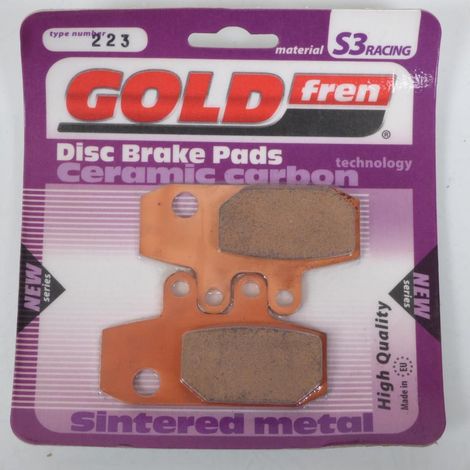 Bremsbelag gold fren für Roller aprilia 500 atlantic 2002 bis (1/3)