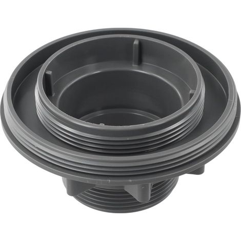 Kit de filtre fileté pour tuyau de piscine Intex 10744 10256 - Adaptateur de rechange pour système de filtre de pompe de piscine hors sol - Gris (1/5)