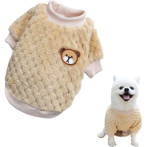 Maglioncino per cani/gatti di piccola taglia, maglione di lana per cani di piccola taglia, maglione invernale di lana, cappotto invernale per cani/gatti, cappotto invernale morbido, soffice e caldo, g (1/5)