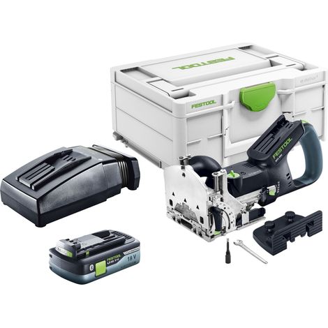Festool DFC 500 E-Basic Fresatrice per tasselli a batteria DOMINO 18 V 4 - 10 mm + 1x batteria 4,0 Ah + caricabatteria + Systainer (1/5)