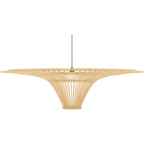 Abat-jour D120,5 cm en rotin naturel - OLGA