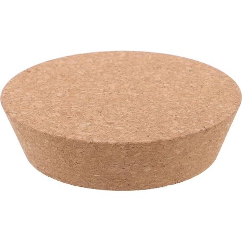 Bouchon liège, 12 cm, bois, naturel, conique, fermeture étanche (1/5)