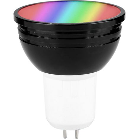 Ampoule LED GU5.3 6W RGB+CW AC85V 265V, ampoule intelligente WiFi contrôlée par smartphone (1/5)
