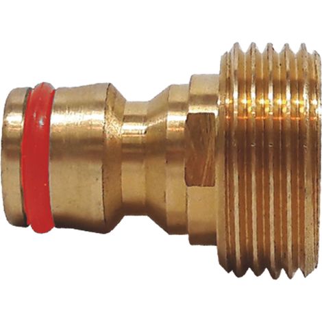 Adaptador macho metal para manguera - 3/4"