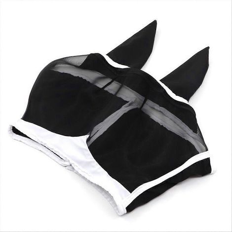 Protection oculaire pour animaux de compagnie en maille anti-mouches, taille M