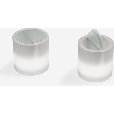 Leuchtender LED-Außentisch mit Stauraum Blok Party (1/4)