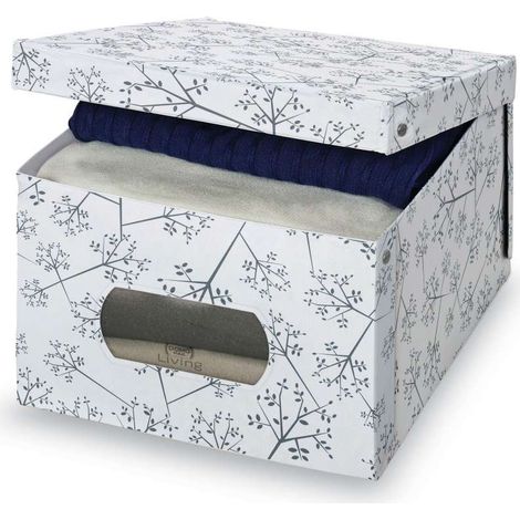 Scatola porta abiti in vinile l bon ton 39x50x24cm (1/2)