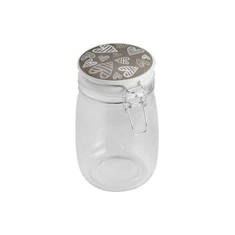 BRANDANI VASO ERMETICO BATTICUORE VETROCM 11 x 18,5H
