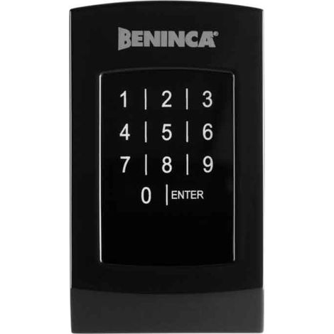 Beninca – Clavier électronique Digicode 433.92 MHz – Compatible récepteurs HCS, ARC – Sécurise votre entrée – Installation électrique facile