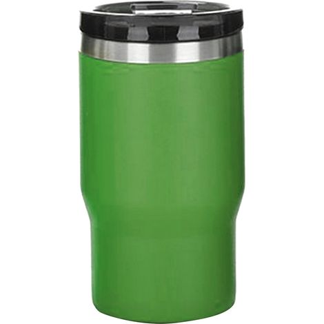 Isolierter Dosenkühler aus Edelstahl 304 für 14-Unzen-Dosen (ca. 400 ml) – ideal für unterwegs und im Auto (grün) (1/5)