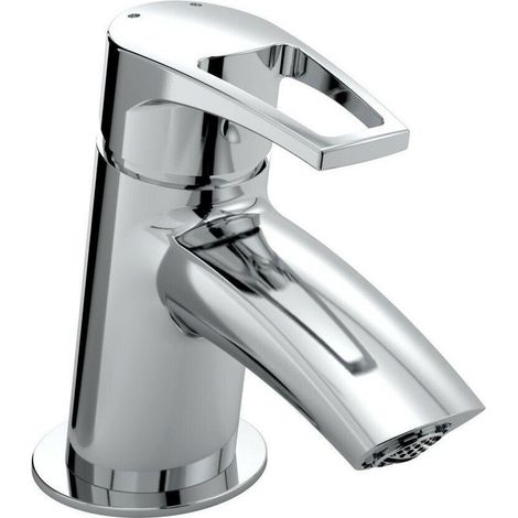 Bristan Smile Chrome Small Mono Basin Mixer Tap - SM-SMBAS-C (1/2)