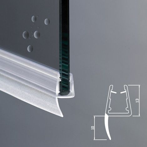Guarnizione Box Doccia Ricambio Verticale Vetro 6mm 8mm EC-10-504
