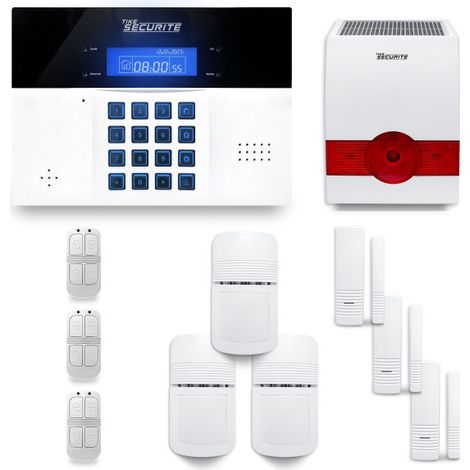 Alarme maison sans fil DNBi17 Compatible Box internet (1/4)