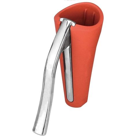 Schiaccianoci - Efficace su noci di tutte le dimensioni con il minimo sforzo - Schiaccianoci molto robusto e durevole - Colore rosso (1/4)