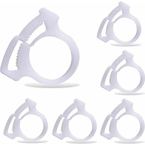6 pièces B15 pinces de fixation du tuyau de balayage de piscine, convient pour le nettoyeur de piscine Polaris 180 280 360 380 480 (1/5)