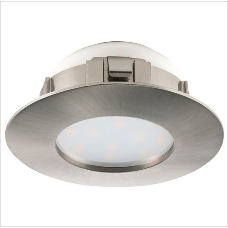 illuminazione led da incasso "pineda" nikel opaco, 4,9 w 460 lm (1/5)
