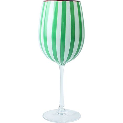 Lot de 3 verres à pied 43.5cl en verre, CIRCUS