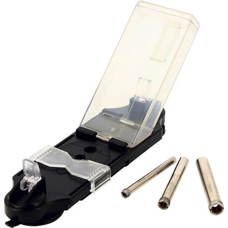 Coffret 3 trépans diamanté perçage à eau carrelage Ø6-8-10 (1/2)