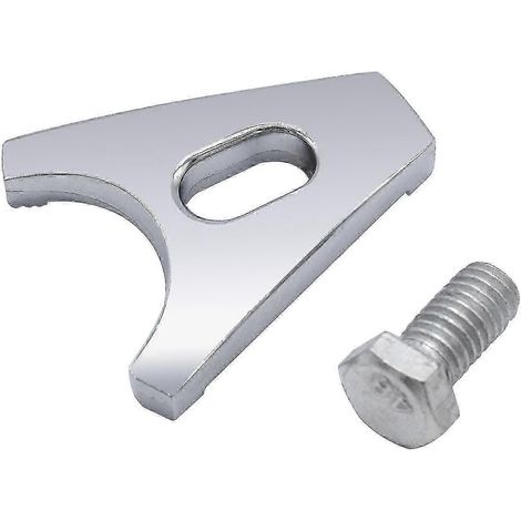 Collier de serrage de distributeur en acier chromé 2025 avec vis, remplacement pour distributeurs Chevy V8 SBC BBC (1/4)