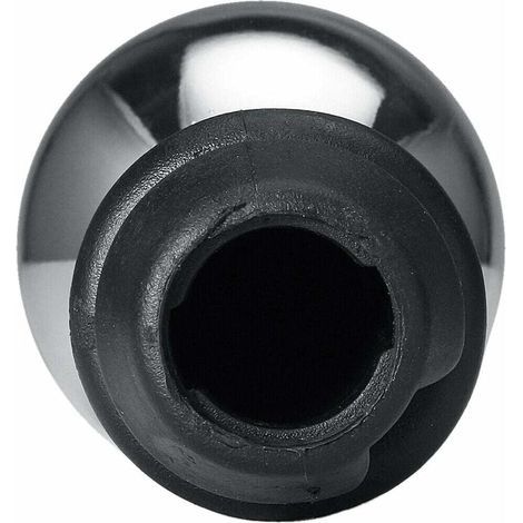 Pommeau de Levier de Vitesses en Aluminium à 5 Vitesses pour 106 206 207 207 306 307 407 408 508 Argent + Noir Nombre (1/4)