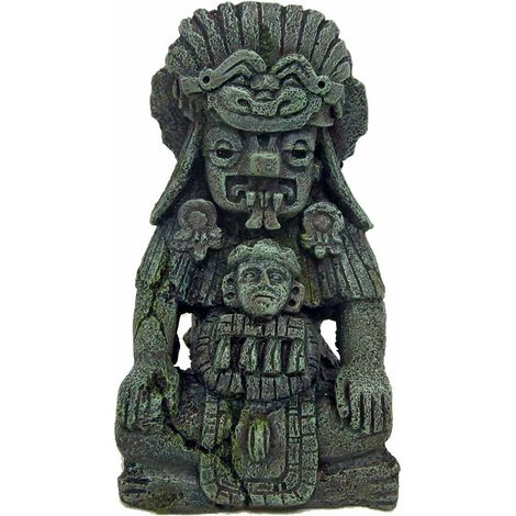 Maya Statua 8x8,5x14 cm decorazione per acquari