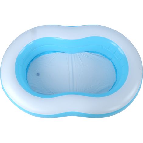 Piscine gonflable résistante, étanche et sûre, en PVC épais et respectueux de l'environnement, avec baignoire ronde pour enfants. (1/5)