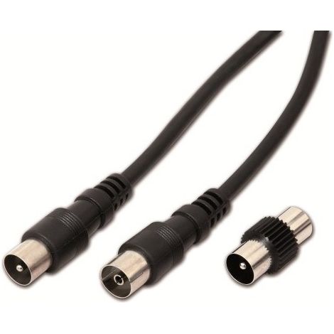 nuovaVideosuono 9/30 cable coaxial 3 m IEC 9.5mm Negro