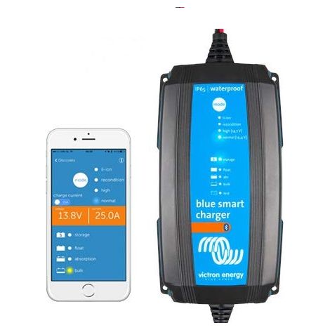 Blue Smart IP65s Charger 12V 15A  230V CEE 7/16 PLUG