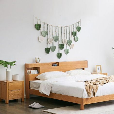 Tenture Murale Macramé - H75cm x L120cm - Décoration Boho pour Salon Chambre - 1 Pièce (1/5)