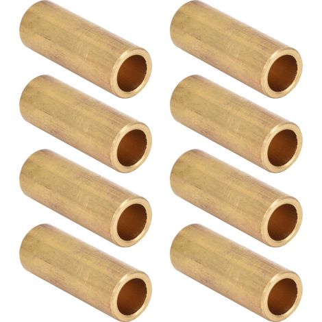 8 Stück selbstschmierende Lagerhülsen, 8 mm Bohrung x 11 mm Außendurchmesser x 30 mm Länge, Messinghülse für elektrische Geräte (1/5)