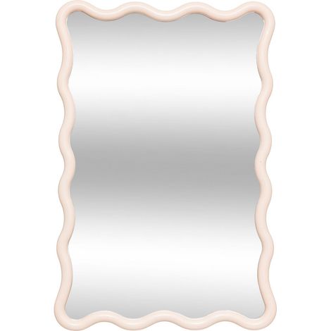 Atmosphera – Miroir mural vague 60x39,7cm – Verre et structure plastique – Installation verticale ou horizontale – Design moderne pour intérieur (1/4)